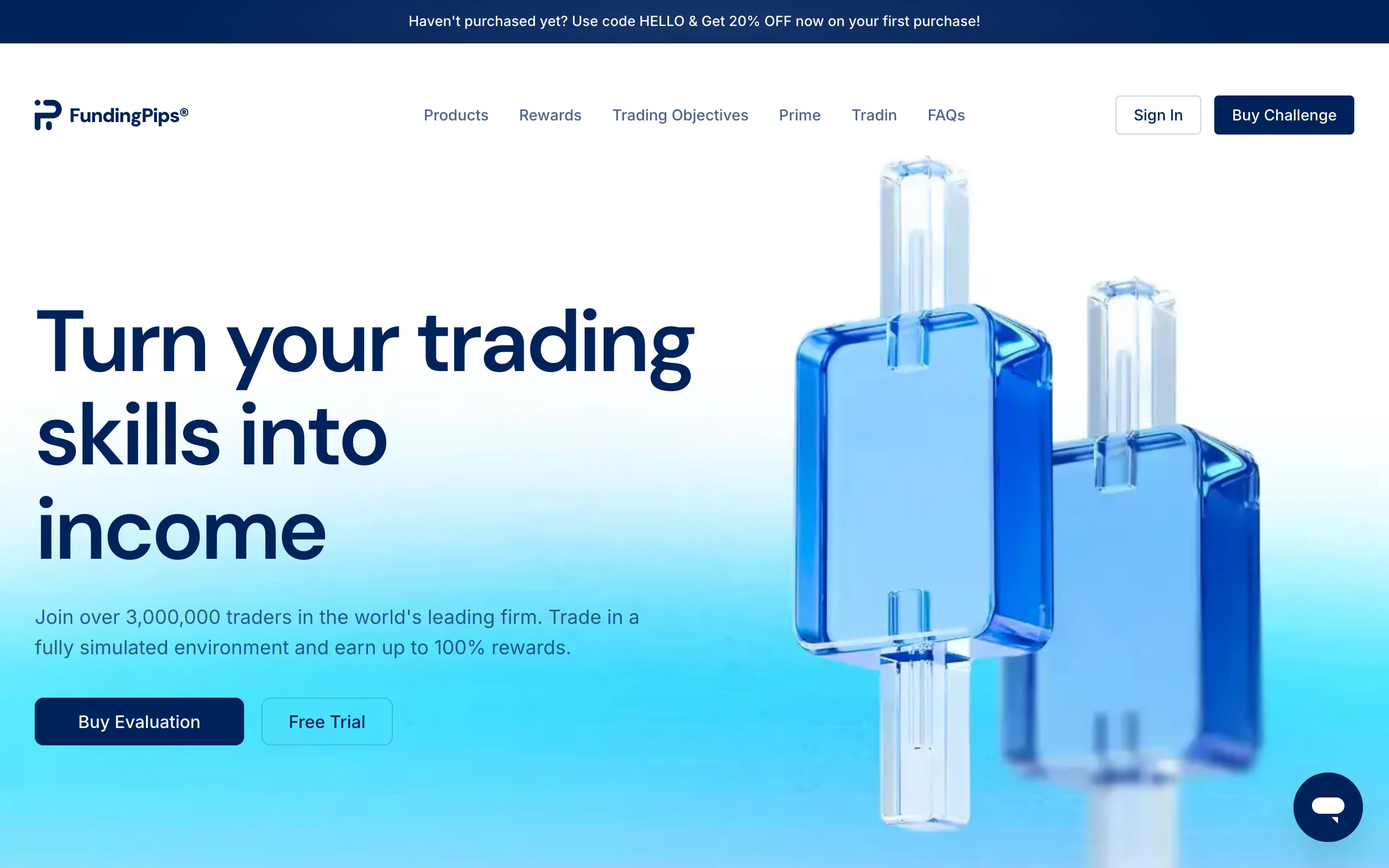Funding Pips screenshot