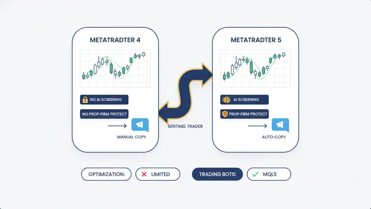 MT4 vs MT5 for signal copying