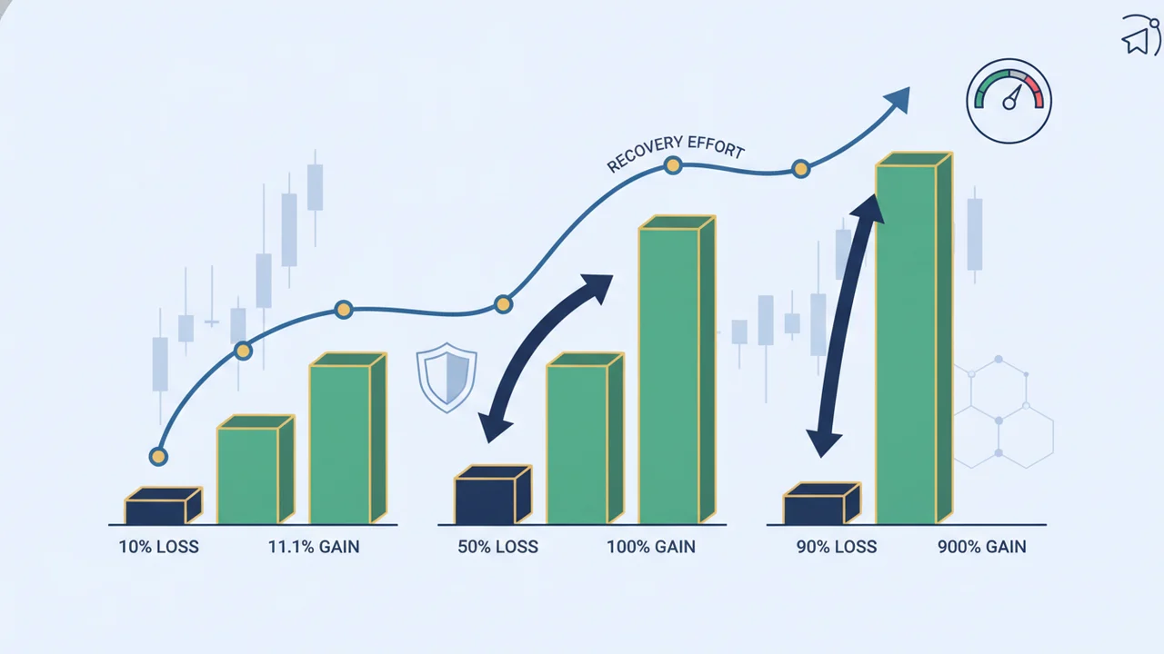 Why bigger drawdowns need disproportionately bigger gains to recover